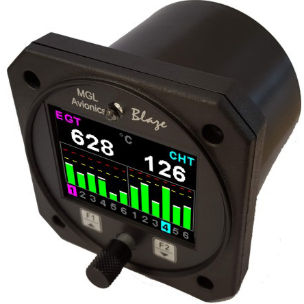 MGL Color 12-Channel Thermocouple Temp Display - Blaze Series ...