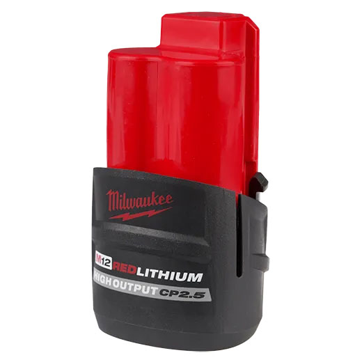 Milwuakee M12 REDLITHIUM HIGH OUTPUT CP2.5 Battery Pack