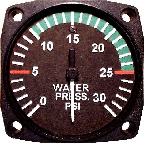 UMA 2 1 4 Electronic Water Pressure Gauges TSO Aircraft Spruce Canada   10 02372 