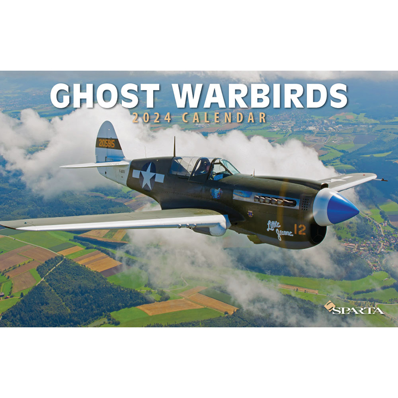 2025 Sparta Ghost Warbirds Calendar Aircraft Spruce Canada