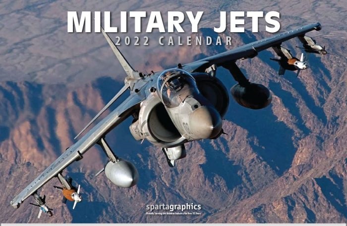 1986 military jet calendar