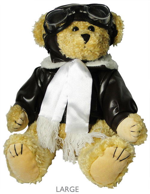 aviator teddy bear