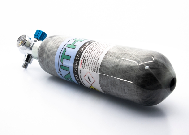 Aithre Oxygen Bottle With Fixed Flow Regulator 47L | Aircraft 