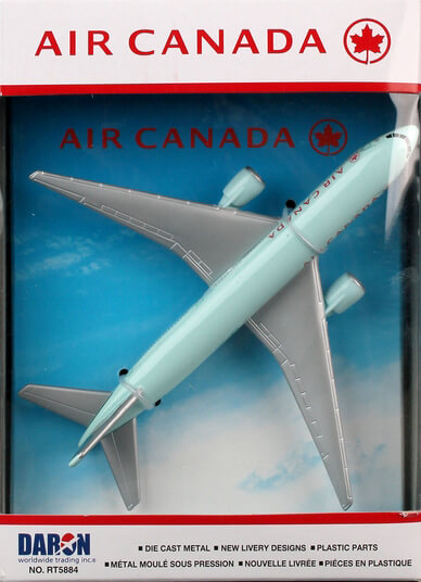 air canada toy plane