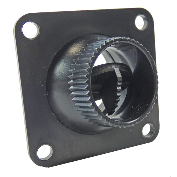 Plastic Eyeball Air Vent - Black