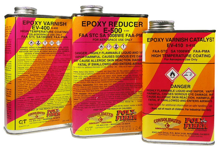 Poly-Fiber Stits Epoxy Varnish Ev-400 / Ev-410