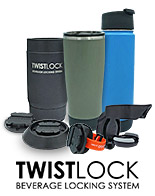 TWISTLOCK BEVERAGE LOCKING SYSTEM